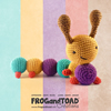CHENILLE INSECTE CATERPILLAR INSECT - Amigurumi Crochet THUMB 1 - FROG and TOAD Créations